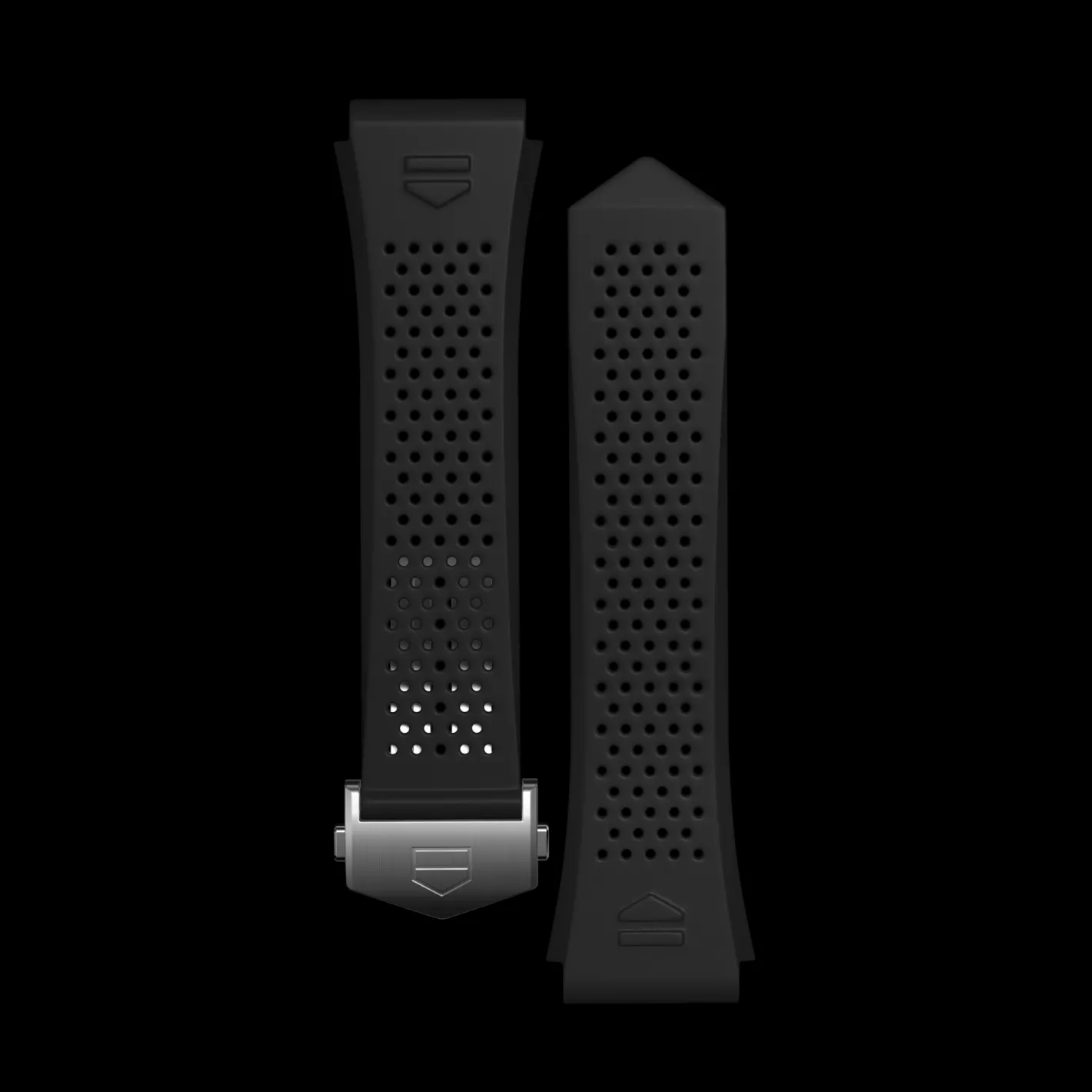 TAG Heuer Black Rubber Strap Calibre E4 45 Mm> Accesorios