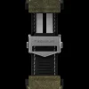 TAG Heuer Green Rubber And Leather Band Calibre E3> Accesorios