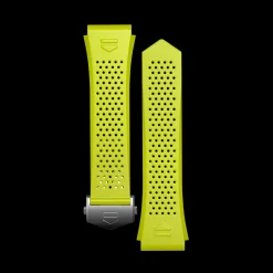 TAG Heuer Lime Yellow Rubber Strap Calibre E4 45 Mm> Accesorios