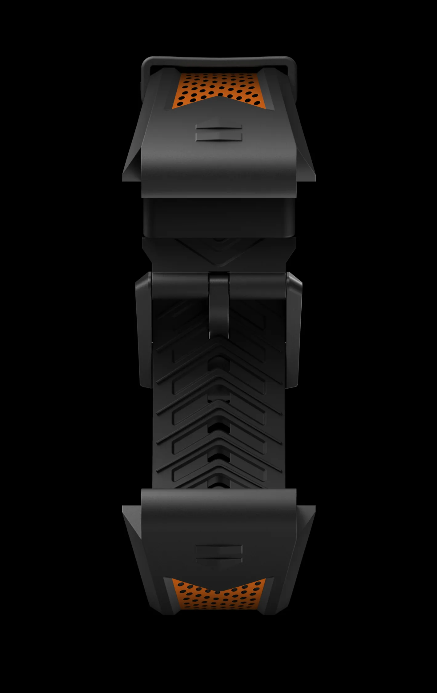 TAG Heuer Orange And Black Sport Strap Calibre E4 45 Mm> Accesorios