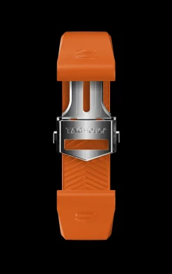 TAG Heuer Orange Rubber Strap Calibre E4 42 Mm> Accesorios