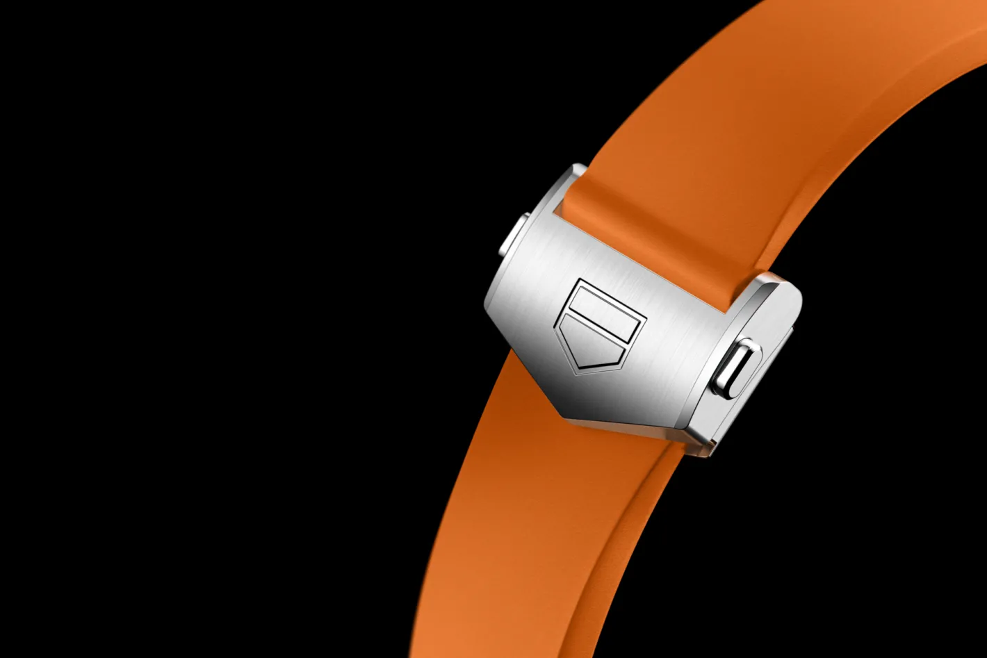 TAG Heuer Orange Rubber Strap Calibre E4 42 Mm> Accesorios