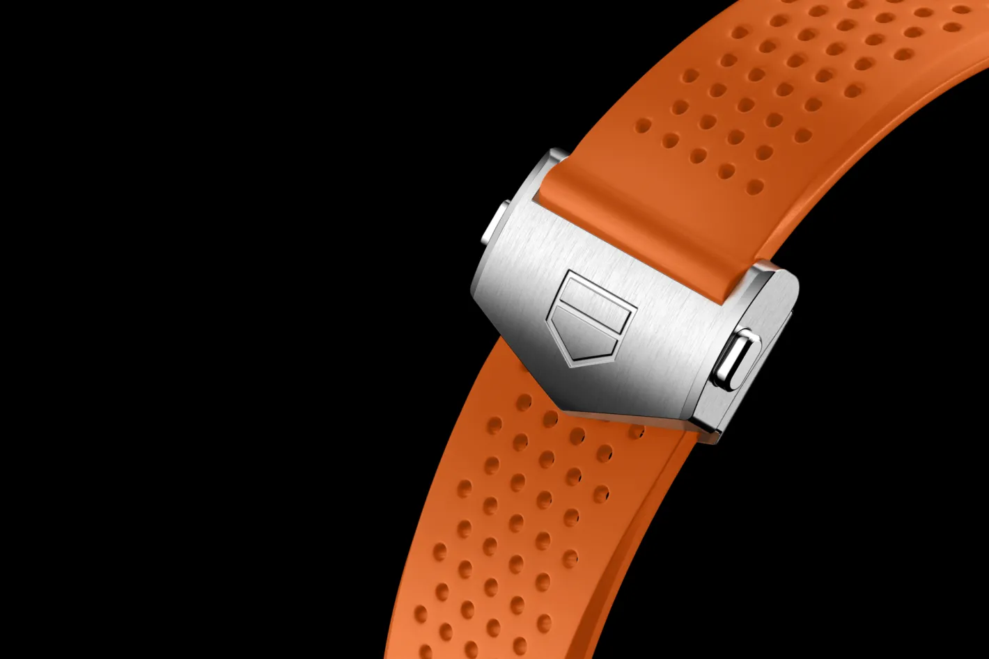 TAG Heuer Orange Rubber Strap Calibre E4 45 Mm> Accesorios