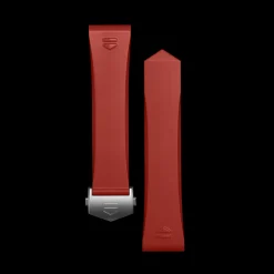 TAG Heuer Red Rubber Strap Calibre E4 42 Mm> Accesorios