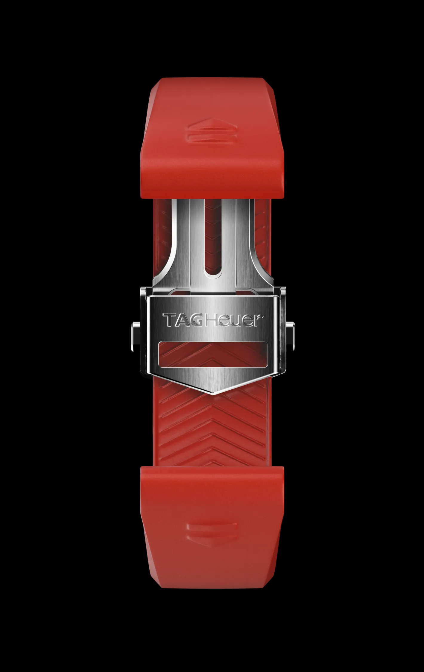 TAG Heuer Red Rubber Strap Calibre E4 42 Mm> Accesorios