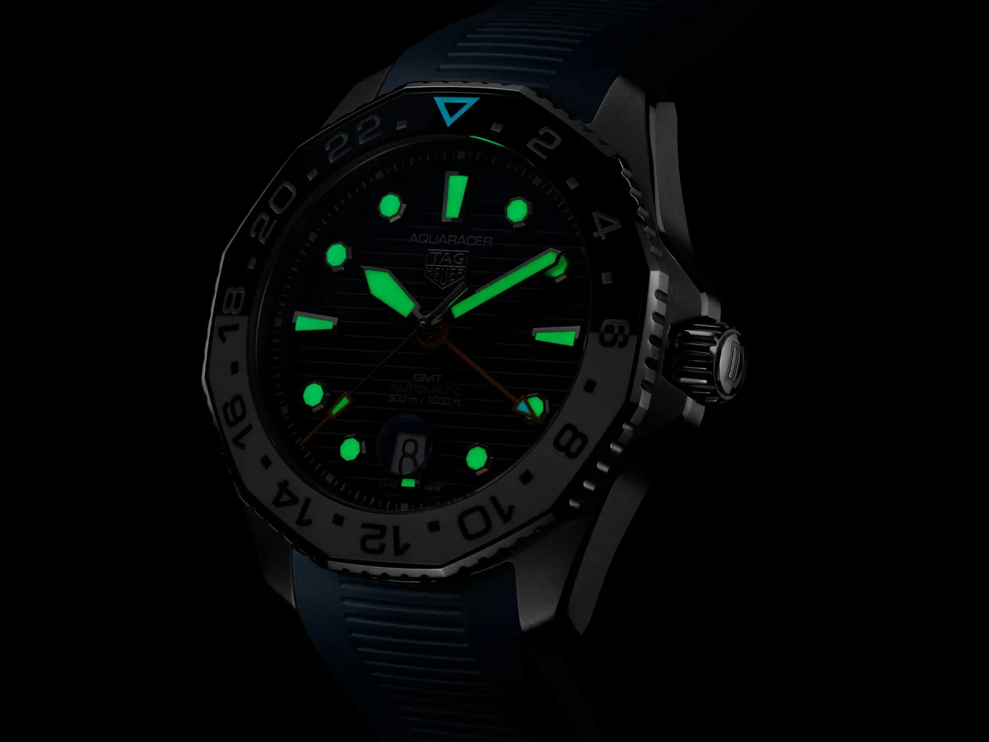 TAG Heuer Aquaracer Professional 300 Gmt> Relojes Para Hombre