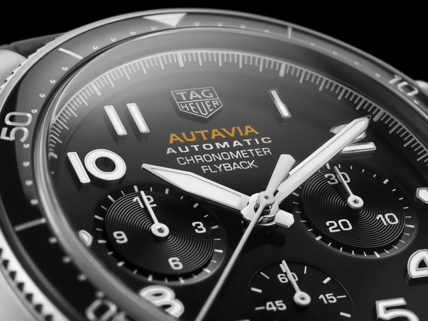 TAG Heuer Autavia Chronometer Flyback> Relojes Para Hombre