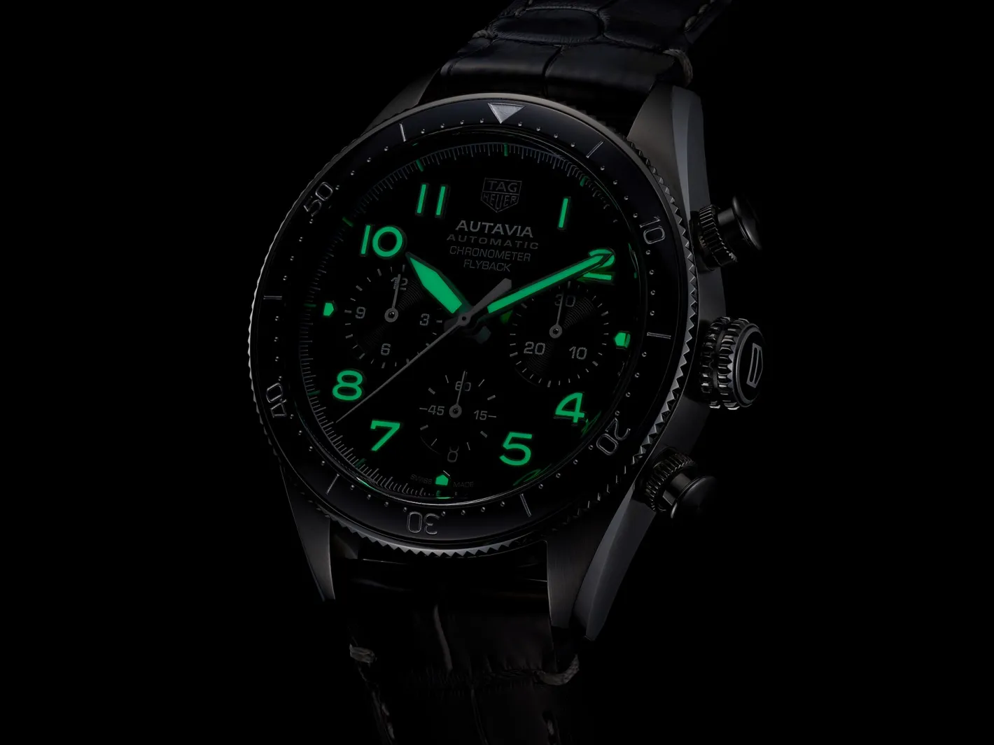 TAG Heuer Autavia Chronometer Flyback> Relojes Para Hombre