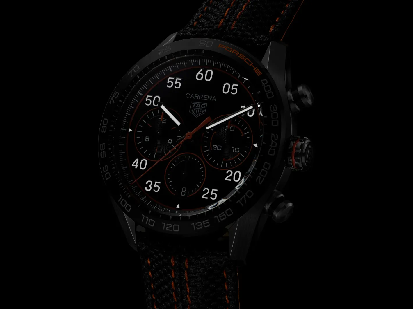 TAG Heuer Carrera Porsche Orange Racing> Relojes Para Hombre