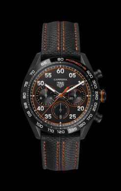 TAG Heuer Carrera Porsche Orange Racing><noscript><img width=