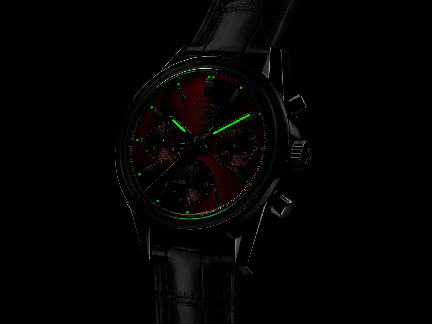 TAG Heuer Carrera Red Dial> Relojes Para Hombre