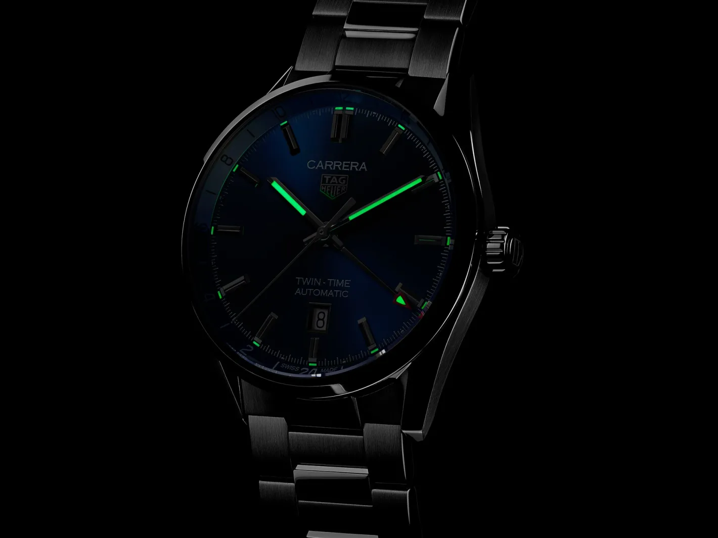 TAG Heuer Carrera Twin-Time> Relojes Para Hombre